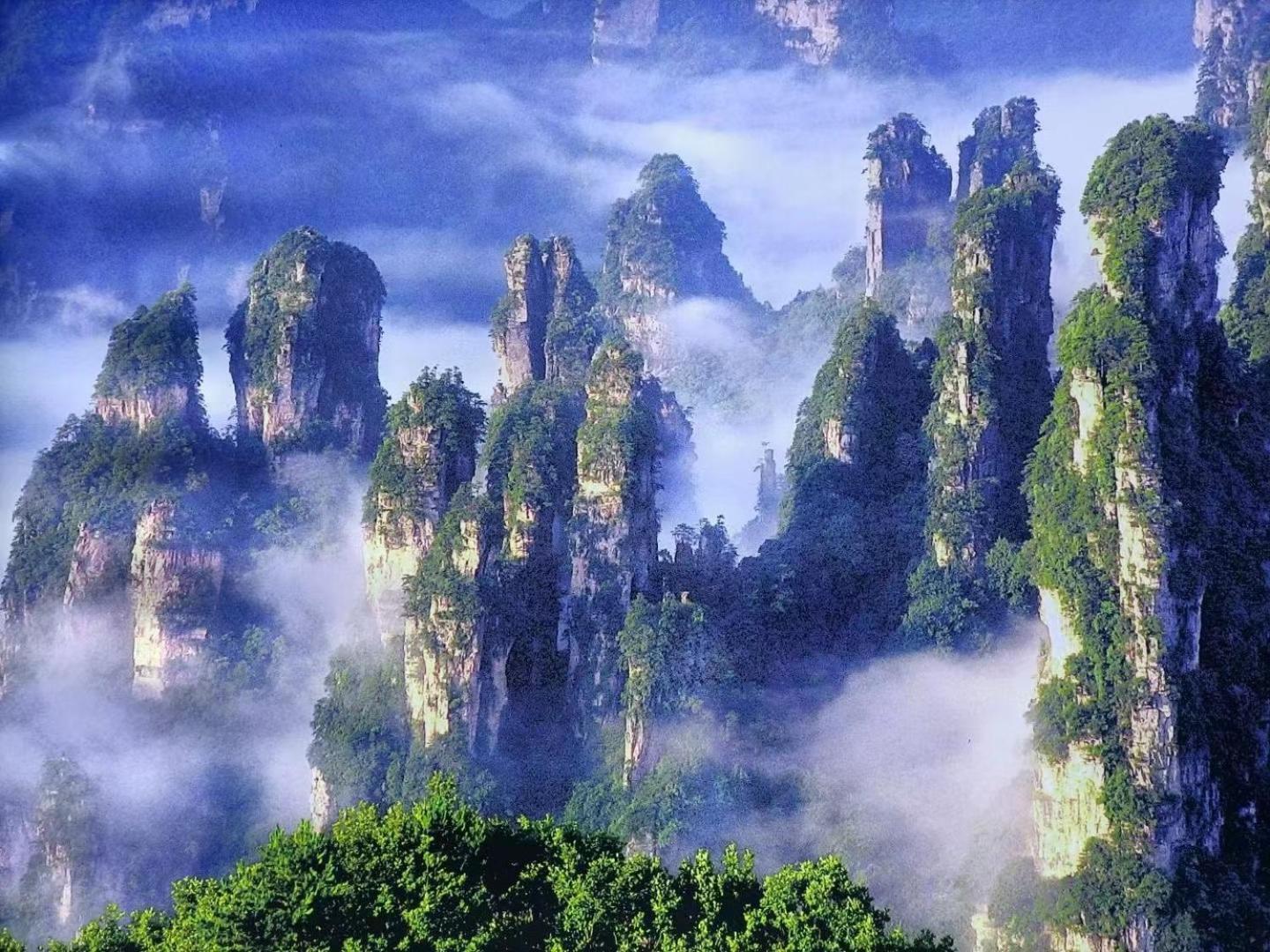 Yijingju Humanistic Inn Чжанцзяцзе Экстерьер фото